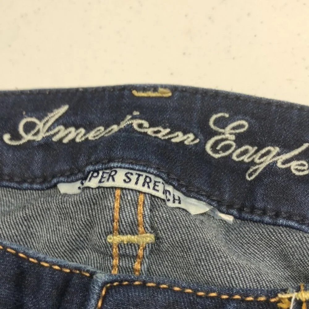 VINTAGE AMERICAN EAGLE SKINNY JEANS 6/28x33⭐️